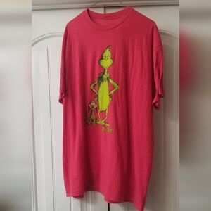 Dr. Seuss Grinch Pink T-Shirt